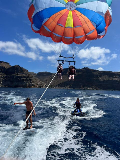 Puerto Rico, Gran Canaria: Boat Tour with Tapas and Drinks - Optional jet skiing, parasailing, and e-surfing