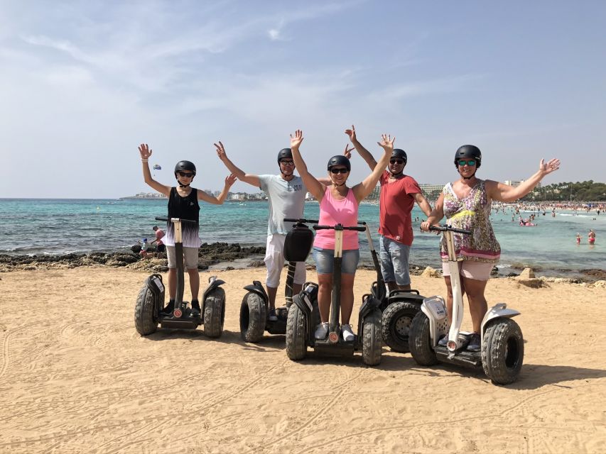 Sa Coma: Off-Road Segway Tour to Castell Punta de n'Amer - The rocky park track and its coastal views