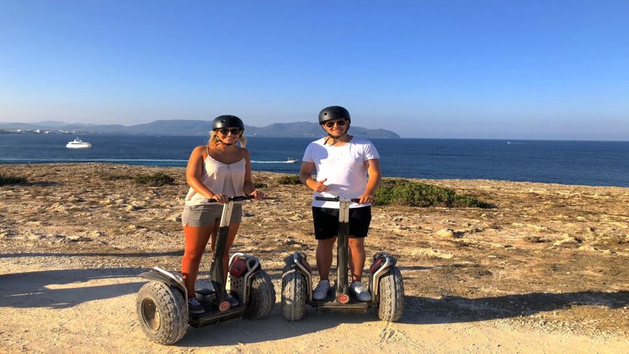 Sa Coma: Off-Road Segway Tour to Castell Punta de n'Amer - Castell Punta de nAmer and the 10-minute pause