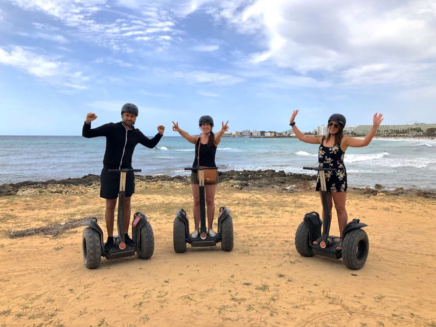 Sa Coma: Off-Road Segway Tour to Castell Punta de n'Amer - Getting started beside Sa Coma beach
