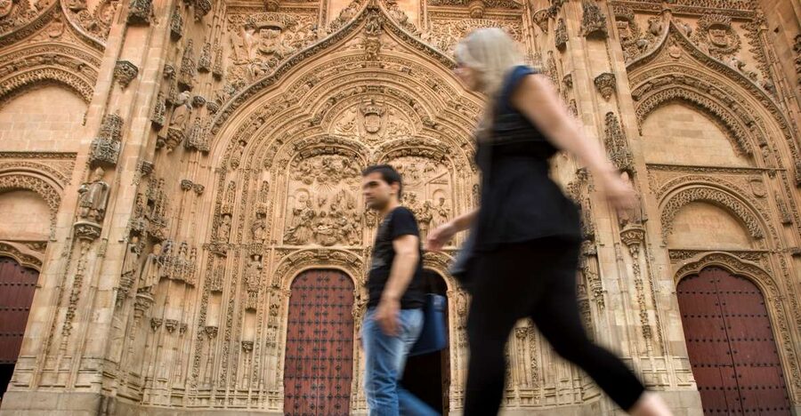 Salamanca Sightseeing Walking Tour with Local Guide. Spanish - The Pontifical University and the Clergy