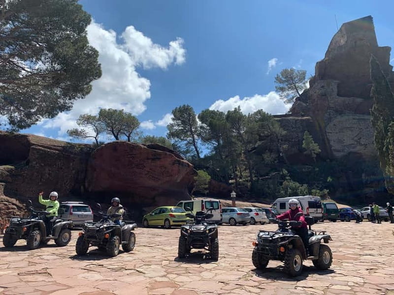 Salou: Off-Road Guided Quad Safari with Hotel Pickup - The test track settles your nerves