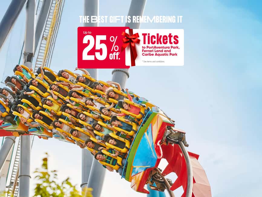 Salou: PortAventura Theme Park Entry Ticket - Starting in the Mediterranean section