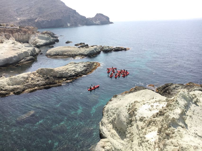 San José: Cabo de Gata Natural Park Kayak and Snorkel Tour - Starting at San José Beach with a short safety lesson