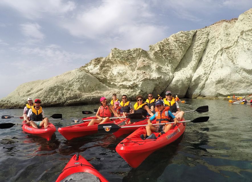 San José: Cabo de Gata Natural Park Kayak and Snorkel Tour - Cueva del Tabaco and the character of the coast