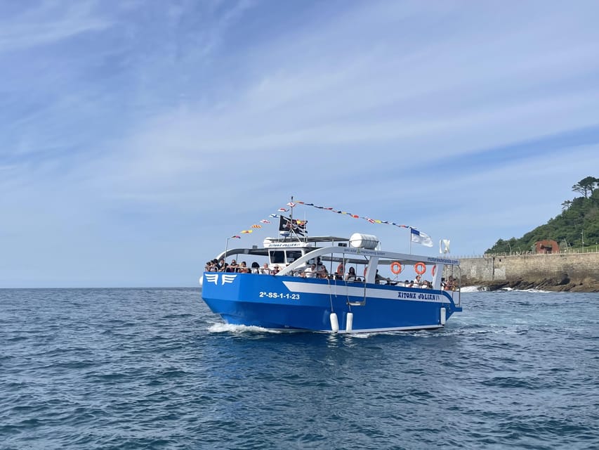 San Sebastian: Boat Tour with Stop at Santa Clara - Seeing San Sebastian from La Concha Bay