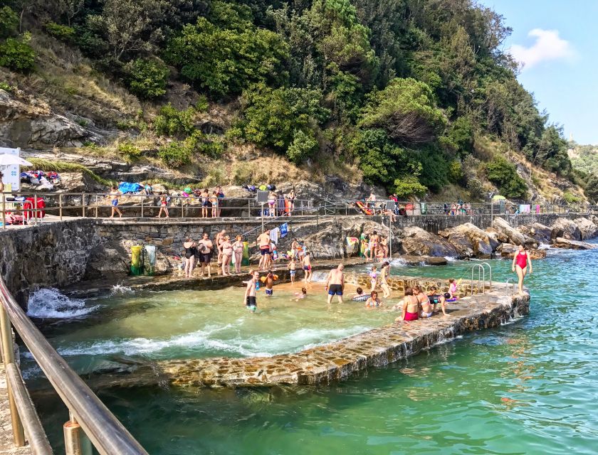 San Sebastian: Boat Tour with Stop at Santa Clara - Swimming, the seasonal bar, and island facilities