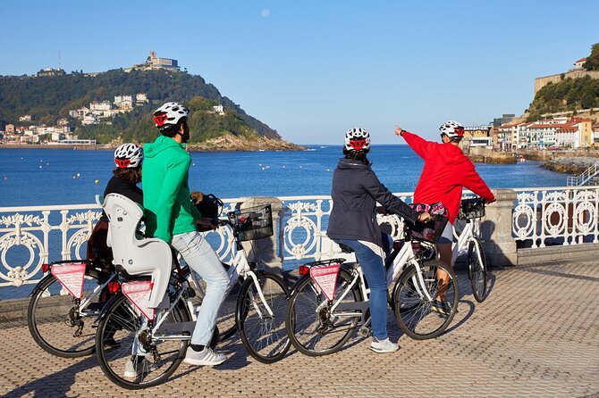 San Sebastian E-bike trour: Basque History and Cultural. - Ondarreta Beach and Miramar Palace
