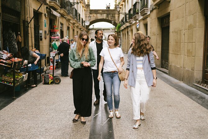 San Sebastian Old Town Pintxos & Wine Tour Small Group Tour - Two premium hams at Zapore Jai