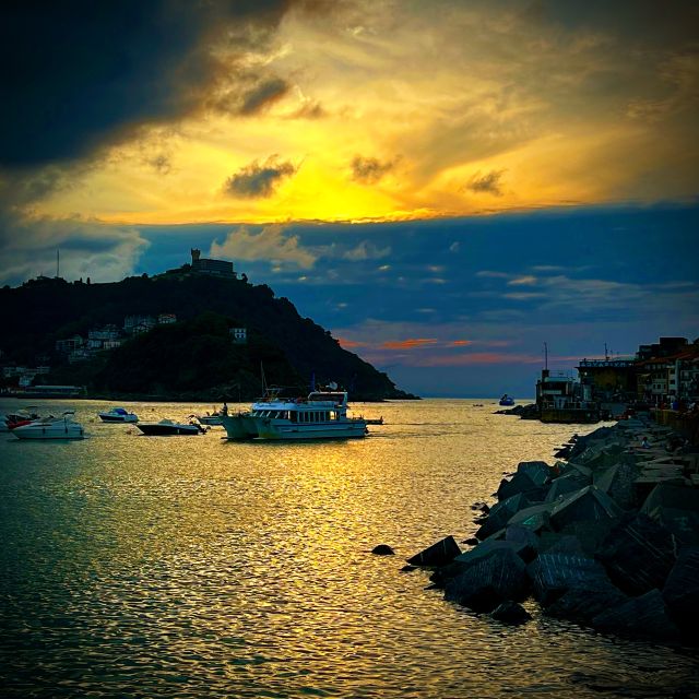 San Sebastian: Sustainable Catamaran Cruise with Audio Guide - Comfort, seasickness, and deck choice