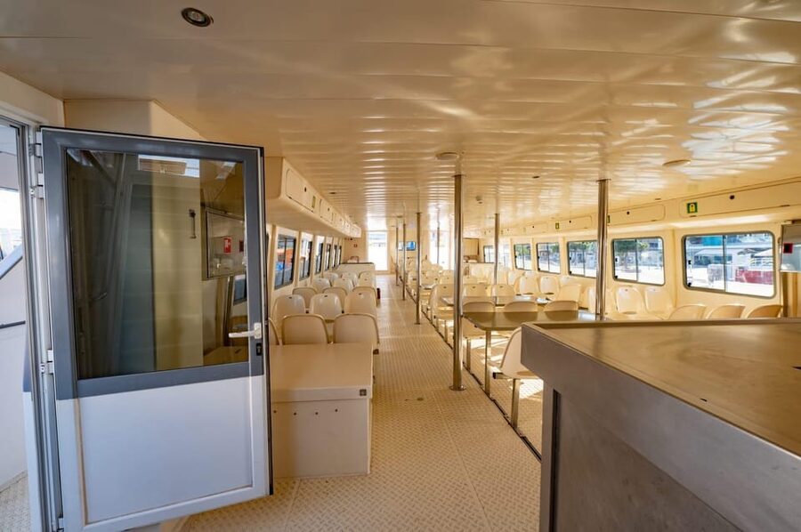 Santa Pola: Tabarca Catamaran Cruise with Underwater Vision - Santa Pola to Tabarca in 25 minutes
