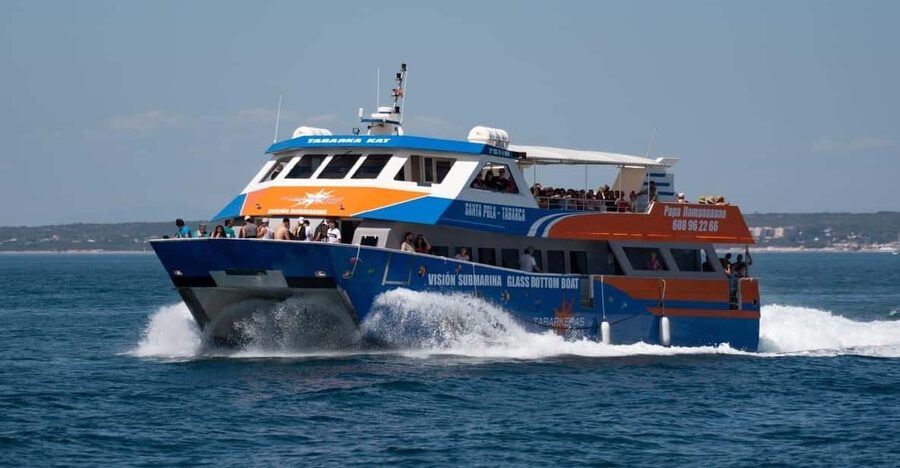Santa Pola: Tabarca Catamaran Cruise with Underwater Vision - Choosing the right departure from Santa Pola