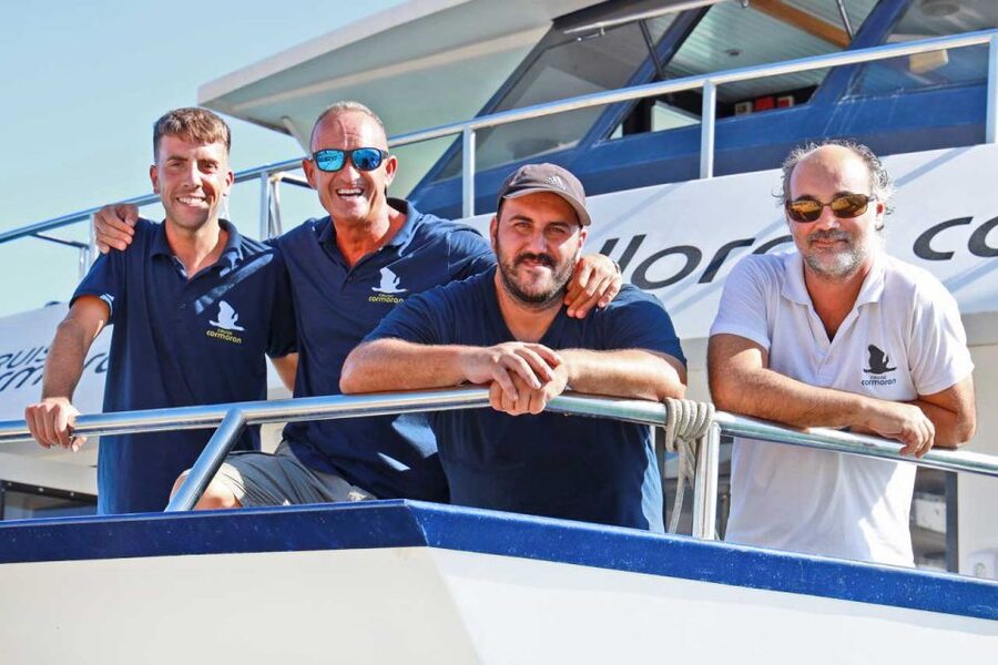 Santa Ponta/Peguera: Dragonera Island Cruise with Swim Stop - The return bay and the best swim of the day