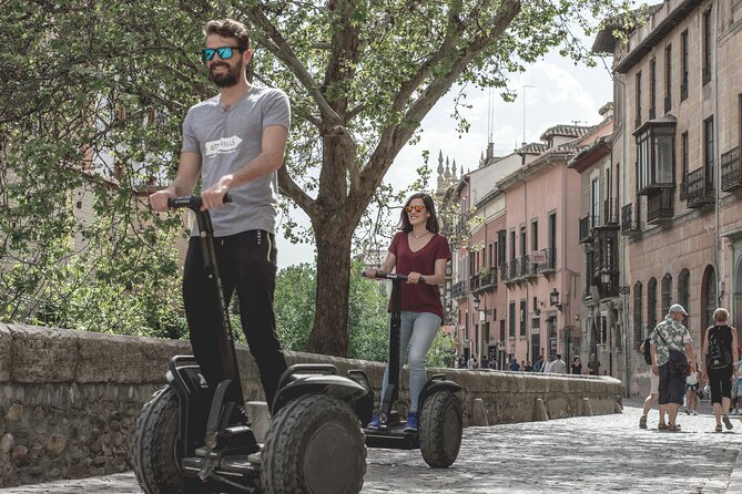Segway Your Way Through Granada's History: The Ultimate Ride - Fuente del Avellano and the first big views