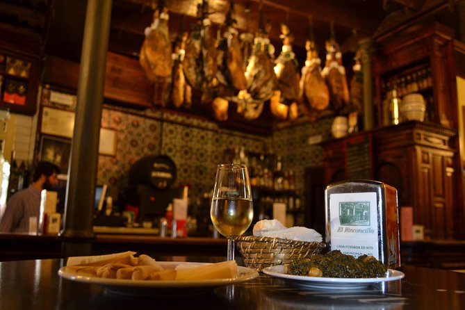 Sevilla Food Tour: Tapas, Wine, History & Traditions - A quick look at Plaza del Pan