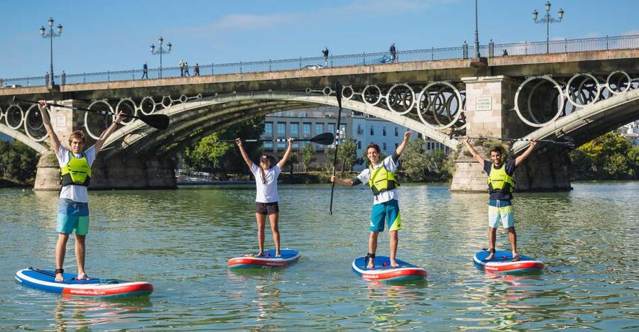 Seville: 1.5-Hour Daytime Standup Paddleboarding Tour - Seville Begins at Calle Betis