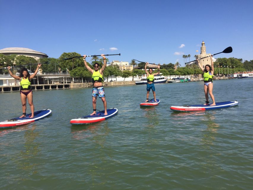 Seville: 1.5-Hour Daytime Standup Paddleboarding Tour - Nao Victoria and the Return to Calle Betis