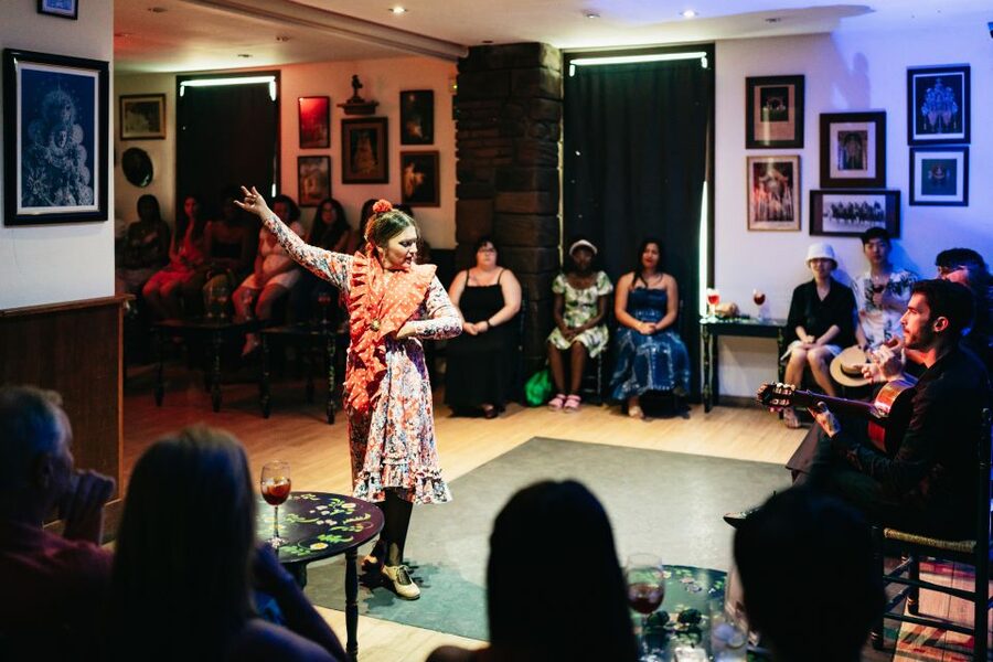Seville: Baraka Sala Flamenca Show with Drink in Triana - What happens during the one-hour performance