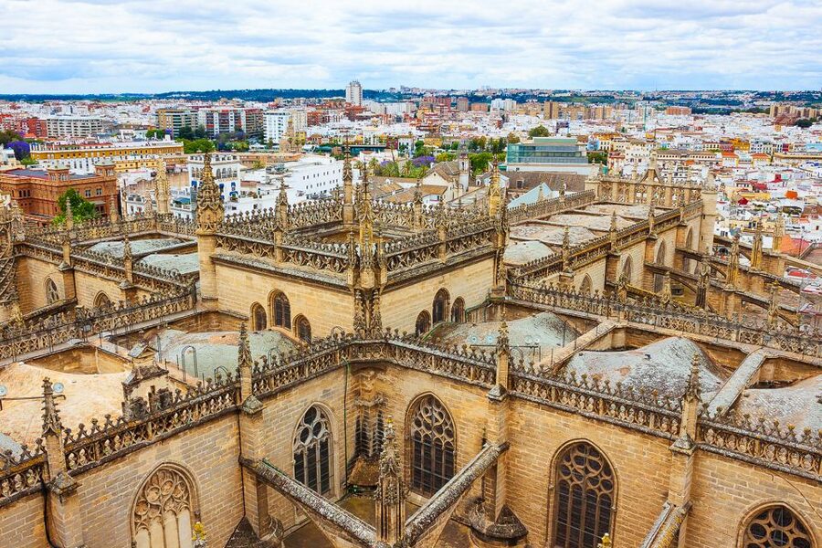Seville: Cathedral and La Giralda Entry Ticket - What the view is really like from the tower