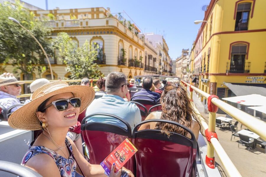 Seville: City Sightseeing Hop-On Hop-Off Bus Tour - Why this bus works well in a spread-out city