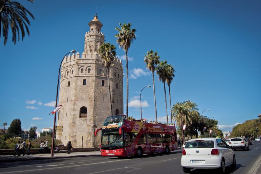 Seville: City Sightseeing Hop-On Hop-Off Bus Tour - Macarena, Alameda, and the central return