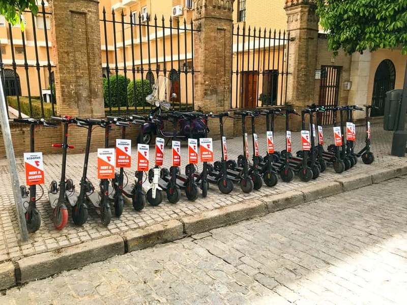 Seville: Electric Bike City Tour - Plaza de España, the tour’s visual centerpiece