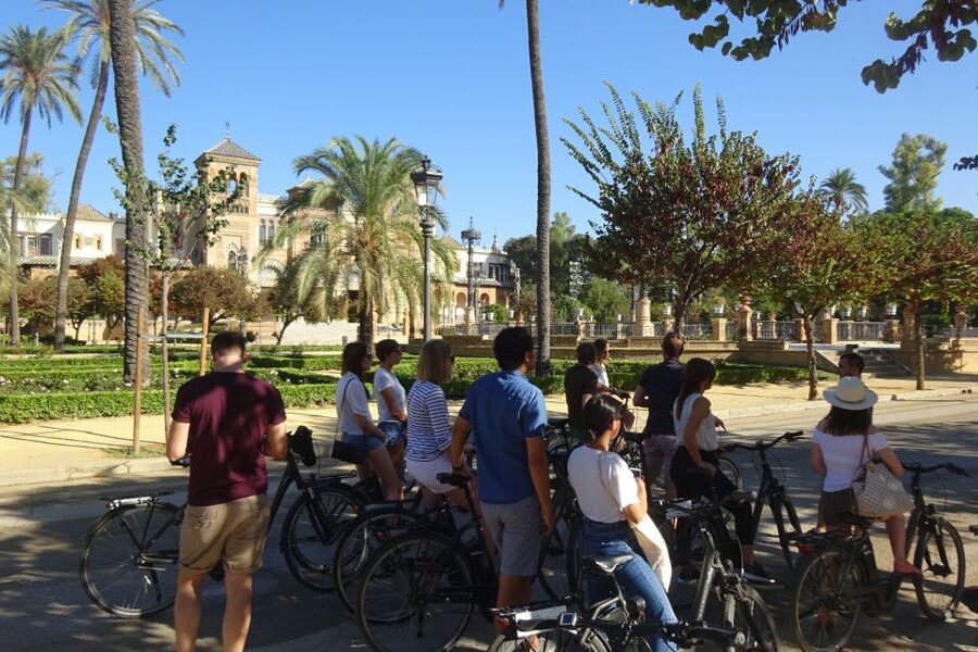 Seville: Electric Bike Tour in Small Group - Plaza de España and María Luisa Park
