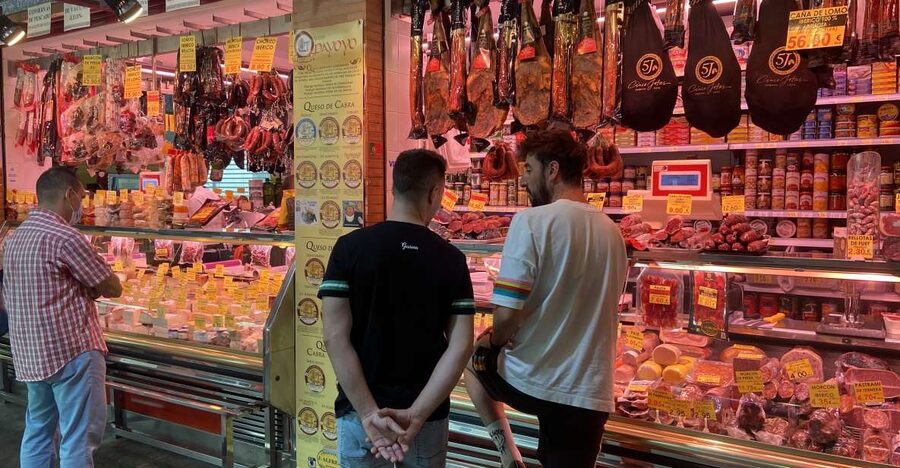 Seville: Flavors of Andalucía Guided Food Tour with Tastings - First stop: a small local bar and Spanish drinks
