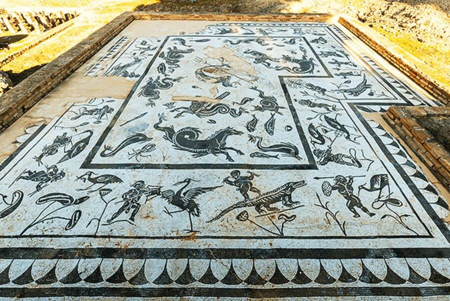Seville: Game of Thrones and Roman Empire Italica Tour - The Planetarium Mosaic House