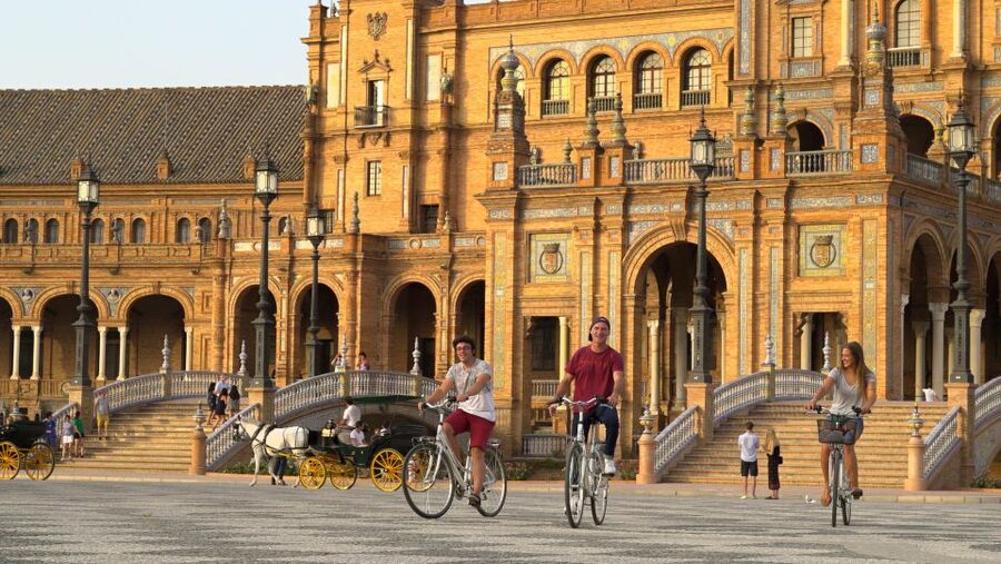 Seville: Guided Sunset Bike Tour - Heat, comfort, and riding conditions