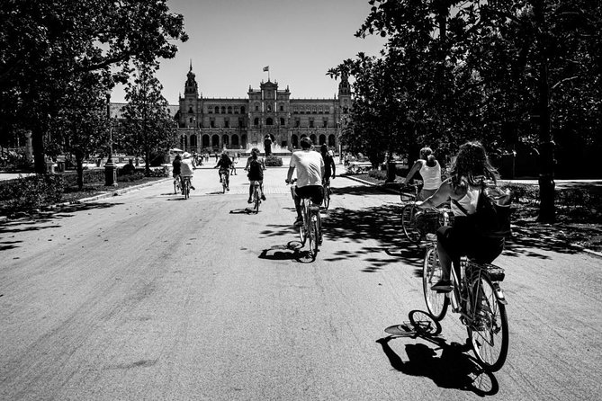 Seville Highlights Bike Tour (English) - Santa Ana, the tobacco factory, and San Telmo