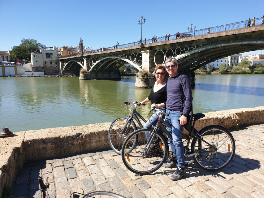 Seville: Highlights Bike Tour with Local Guide - The bullring, Torre del Oro, and San Telmo Palace