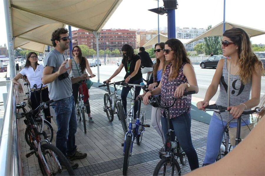 Seville: Highlights Bike Tour with Local Guide - Guides, languages, and group feel