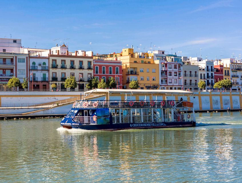 Seville: Panoramic Cruise, Hop-On-Hop-Off Bus & Walking Tour - Key points to know before booking