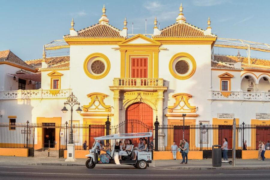 Seville: Private City Tour by Eco Tuk Tuk - Plaza de España, the tour’s essential stop