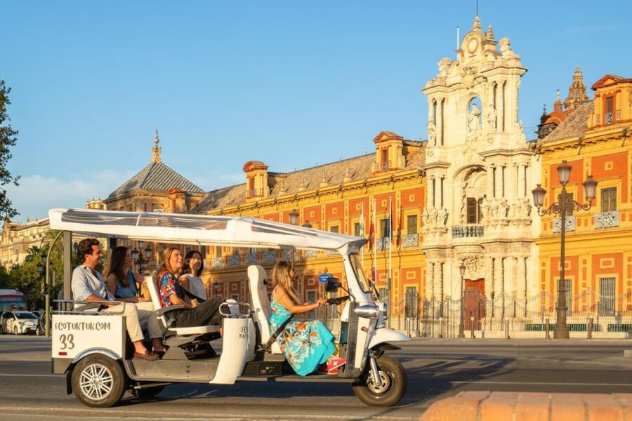 Seville: Private City Tour by Eco Tuk Tuk - Starting underground at APK2 Arjona