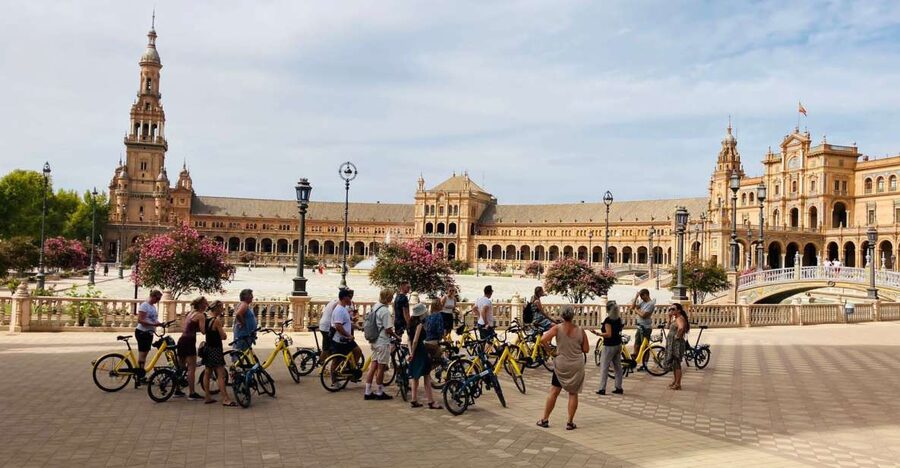 Seville: Relaxing City Bike Tour with a Tour Guide - Key points to know before you ride