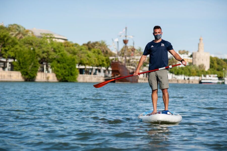 Seville: Stand Up Paddle Board Rental - Seville from the Guadalquivir, Not the Sidewalk