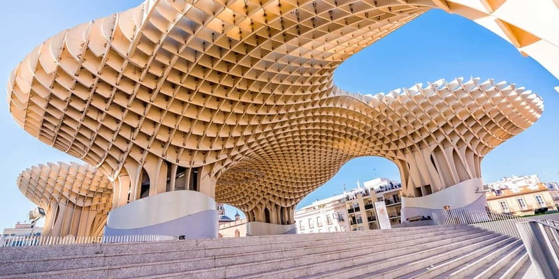 Seville: Sunset Roof Top Walking Tour - The wider skyline: churches, parks, and the Guadalquivir