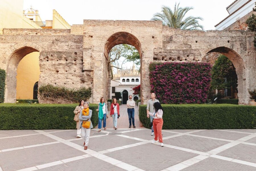 Seville: VIP Exclusive Early Access Tour of The Alcazar - The gardens, peacocks, and the weather question