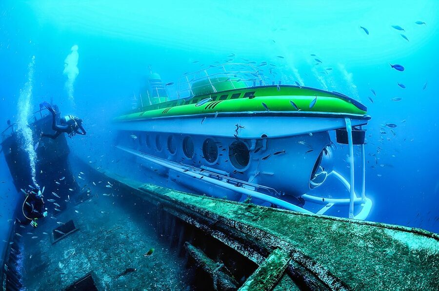 Southern Tenerife: 50-Minute Submarine Dive - Boarding Sub Fun Cinco at Amarilla Marina
