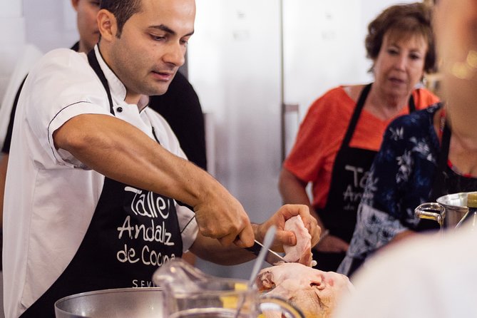 Spanish Cooking Class and Dinner in Seville - Spinach with chickpeas and other changing dishes