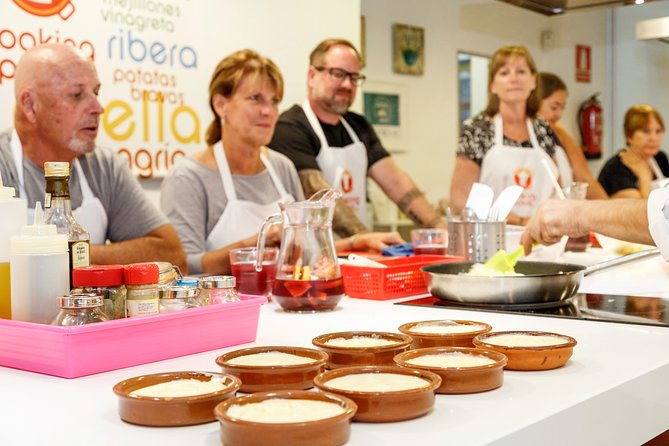 Spanish Cooking Class Paella Tapas and Sangria in Madrid - The chefs make the difference