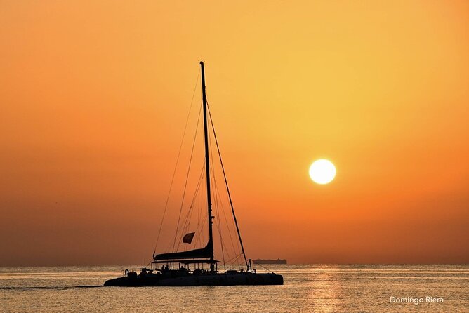 Sunset in Dénia from the Catamaran Mundo Marino - Key points to know before you book