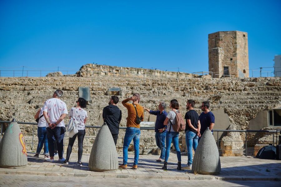 Tarragona: Roman Heritage Guided Walking Tour - Entering the Circus vaults for ancient chariot races