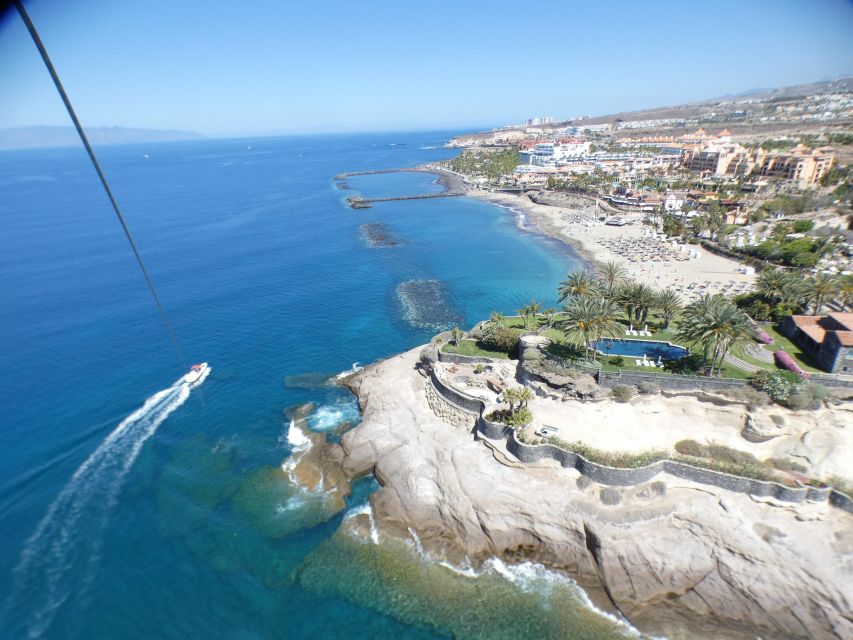 Tenerife Costa Adeje Parasailing - The 10-minute flight