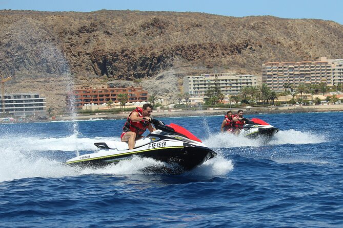 Tenerife : Jet Ski Tour with option for Quad Trip - The coastal route and volcanic viewpoints