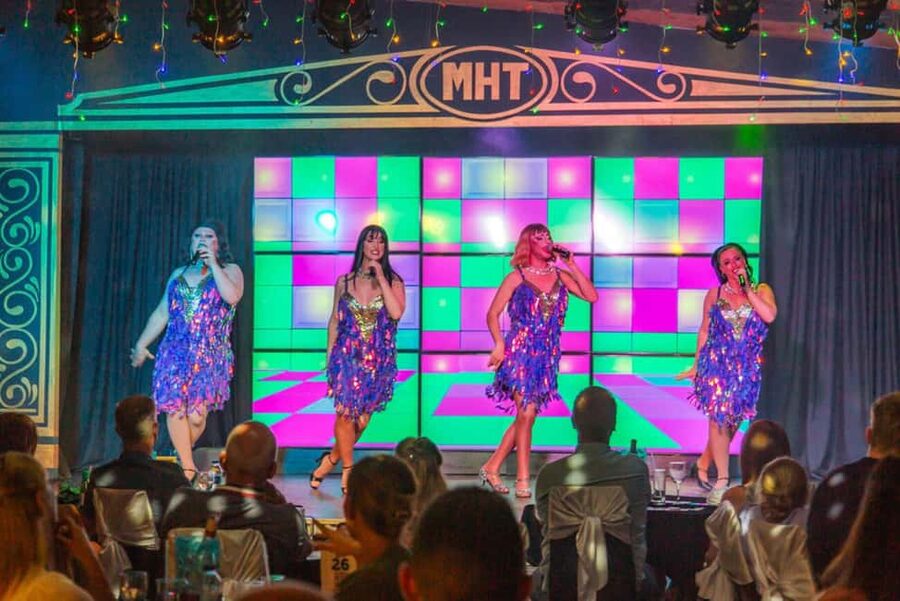 Tenerife: MHT - Music Hall Tavern Comedy Drag Dinner Show - Why the comedy works for many different groups