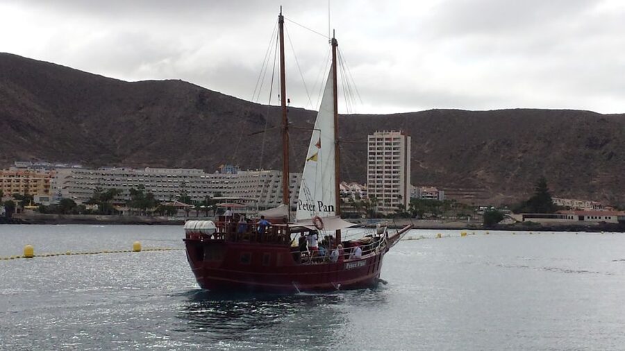 Tenerife:Respectful Whale Watching, Pirate Ship, & Swim - Setting out from Los Cristianos on the Peter Pan