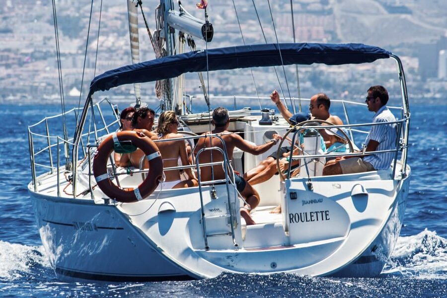 Tenerife: Sailboat Tour with Food and Snorkeling - Searching for pilot whales and dolphins